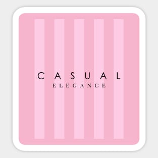 CASUAL ELEGANCE Sticker